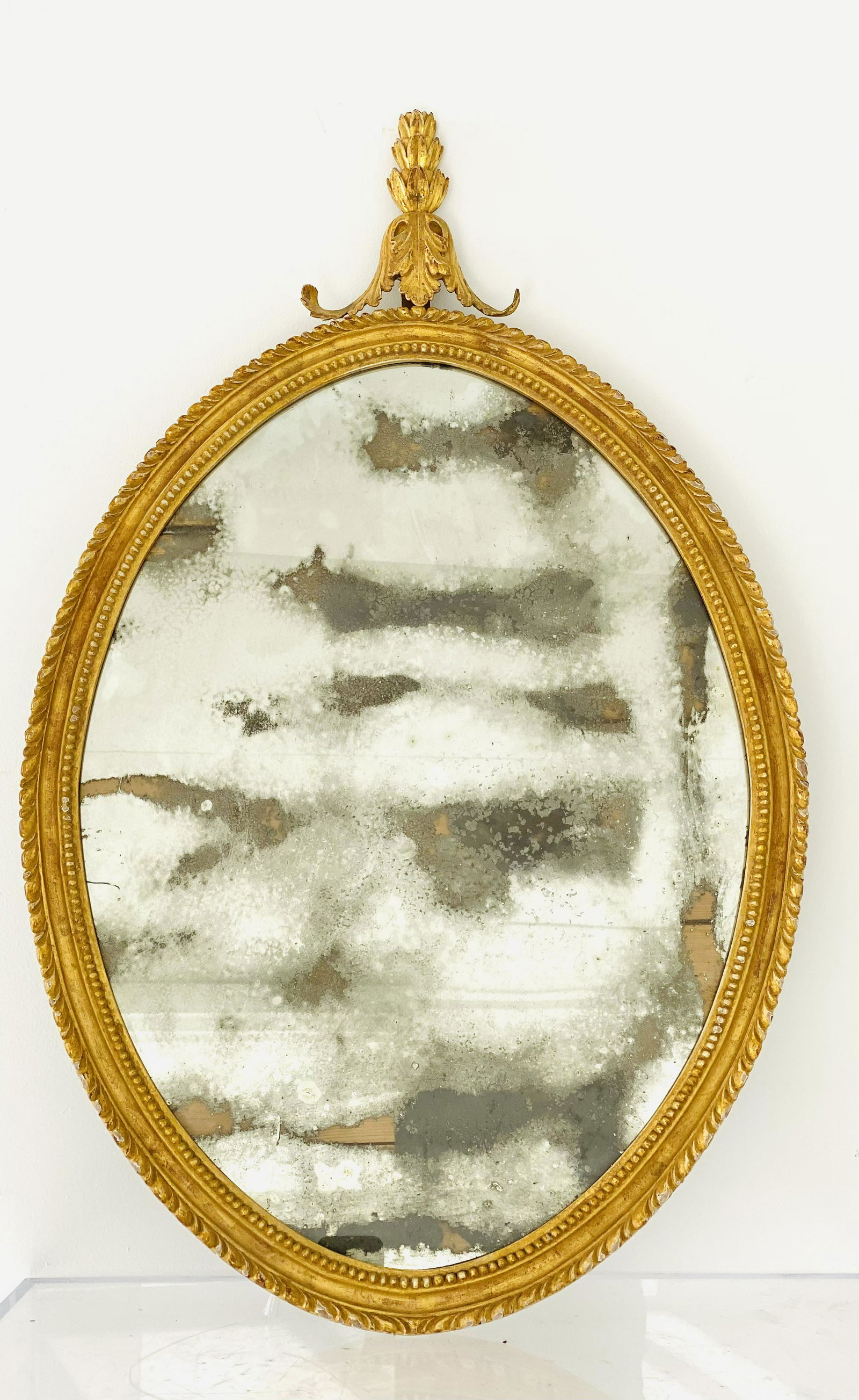 19th Century Gilded French Mirror (1 of 2)