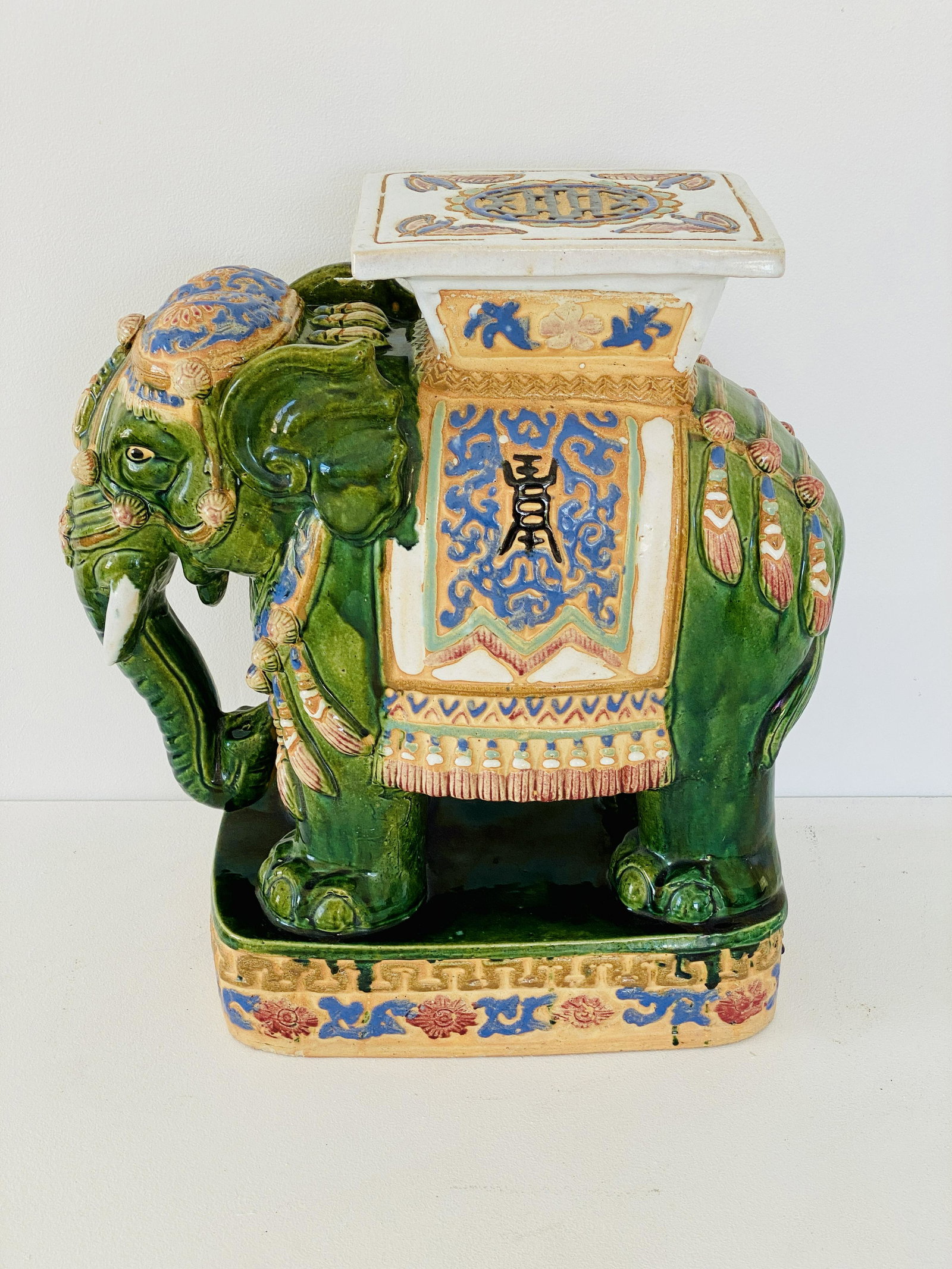 Chinese Elephant Garden Stool: Chinese Elephant Garden Stool22H x 22W x 10D