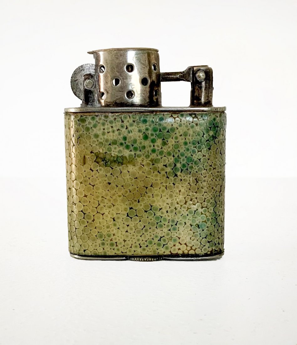 Shagreen Drop Arm Lighter: 2.75H x 1.75W x .75D