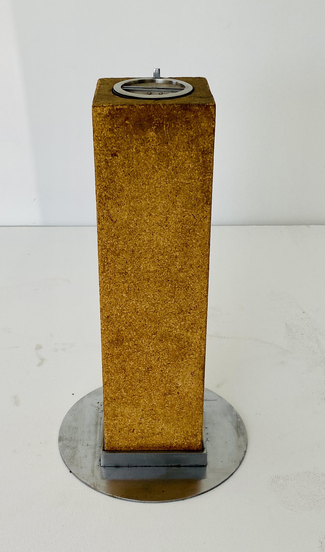 Rare Paul Frankl Cork Floor Ashtray (1 of 1)