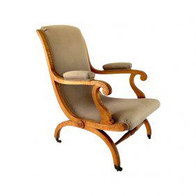 19th Century Swedish Biedermeier Arm Chair (1 of 3)