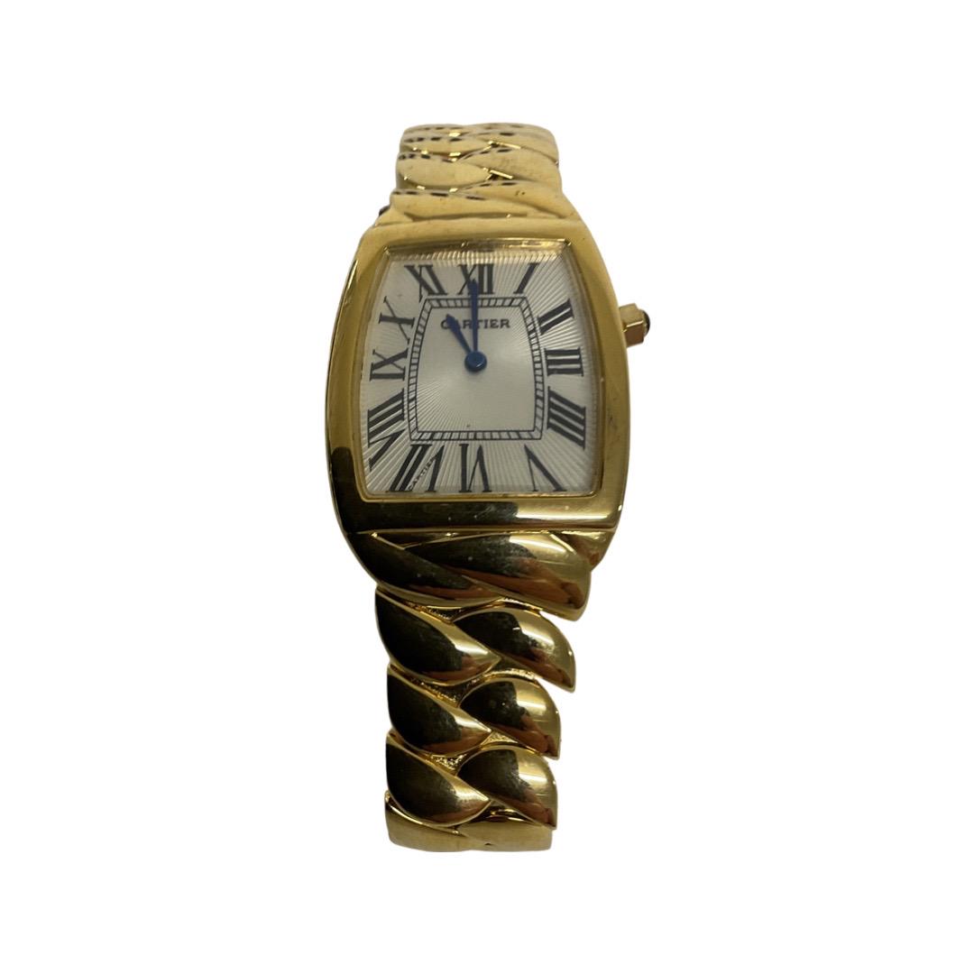 Faux Cartier Watch La Dona Water Resistant Gold (1 of 1)