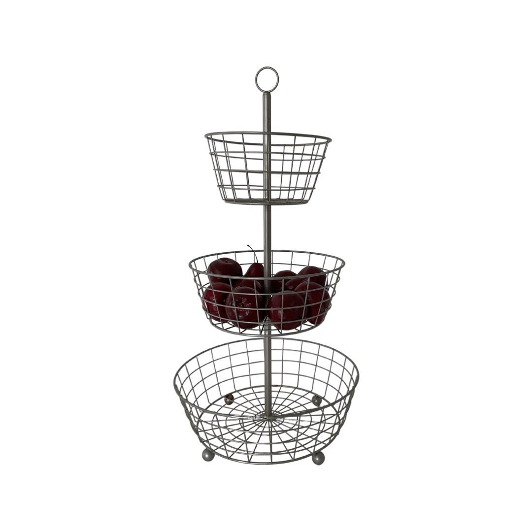 Tri Level Wire Fruit Holder (1 of 1)
