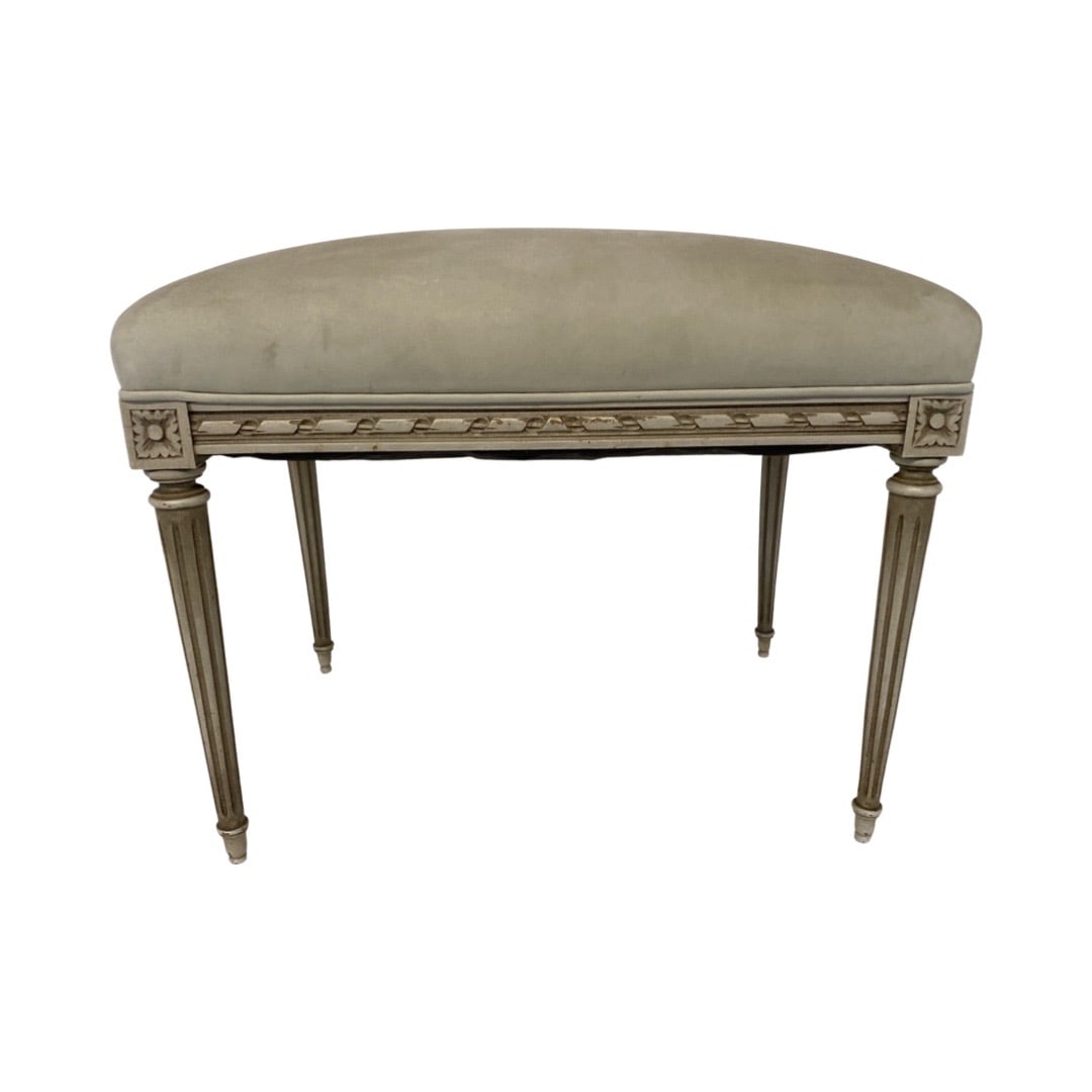 Maison Jansen Style Ottoman: Maison Jansen Style Ottoman 15x21x16