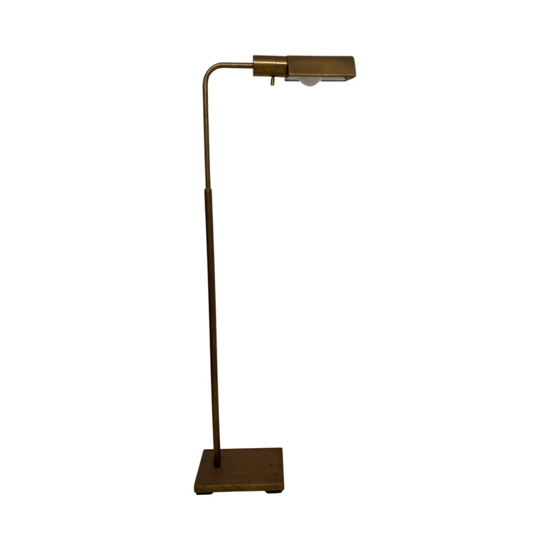 Casella Brass Floor Lamp: Casella Brass Floor Lamp42x14x7