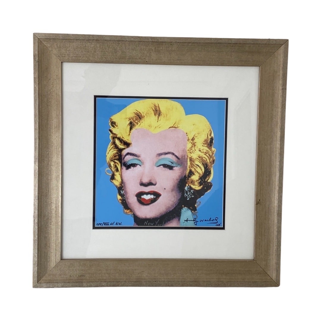 Andy Warhol Lithograph: Andy Warhol Lithograph23x23