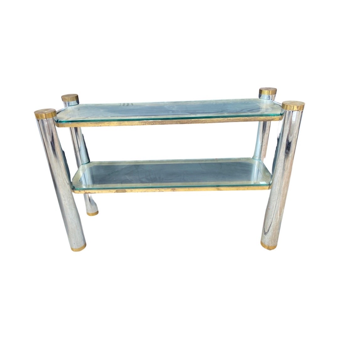 Karl Springer Console Bar: Karl Springer Console Bar37x52x18