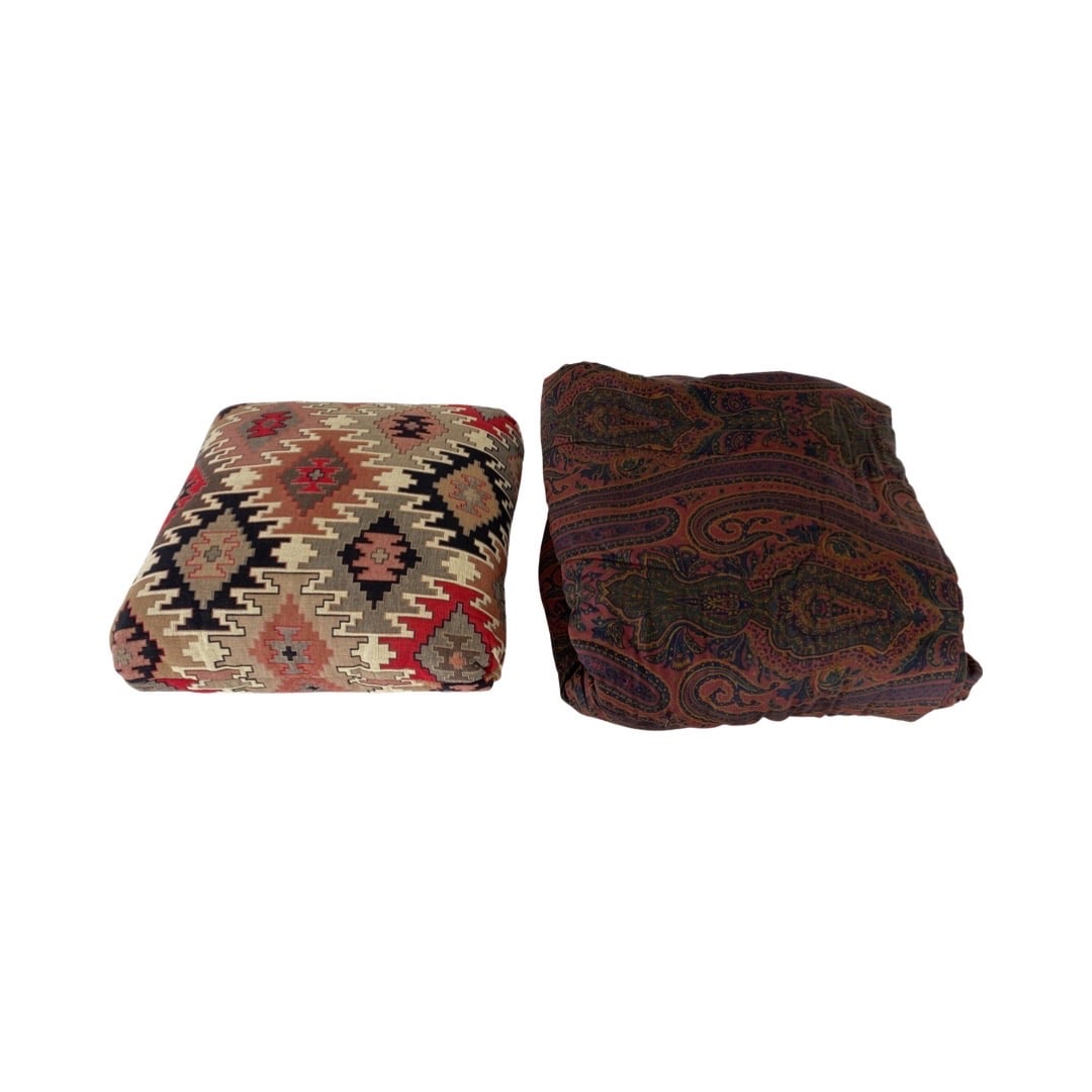 Ralph Lauren Paisley comforter & Aztec pillow: Ralph Lauren Paisley comforter & Aztec pillow24x24