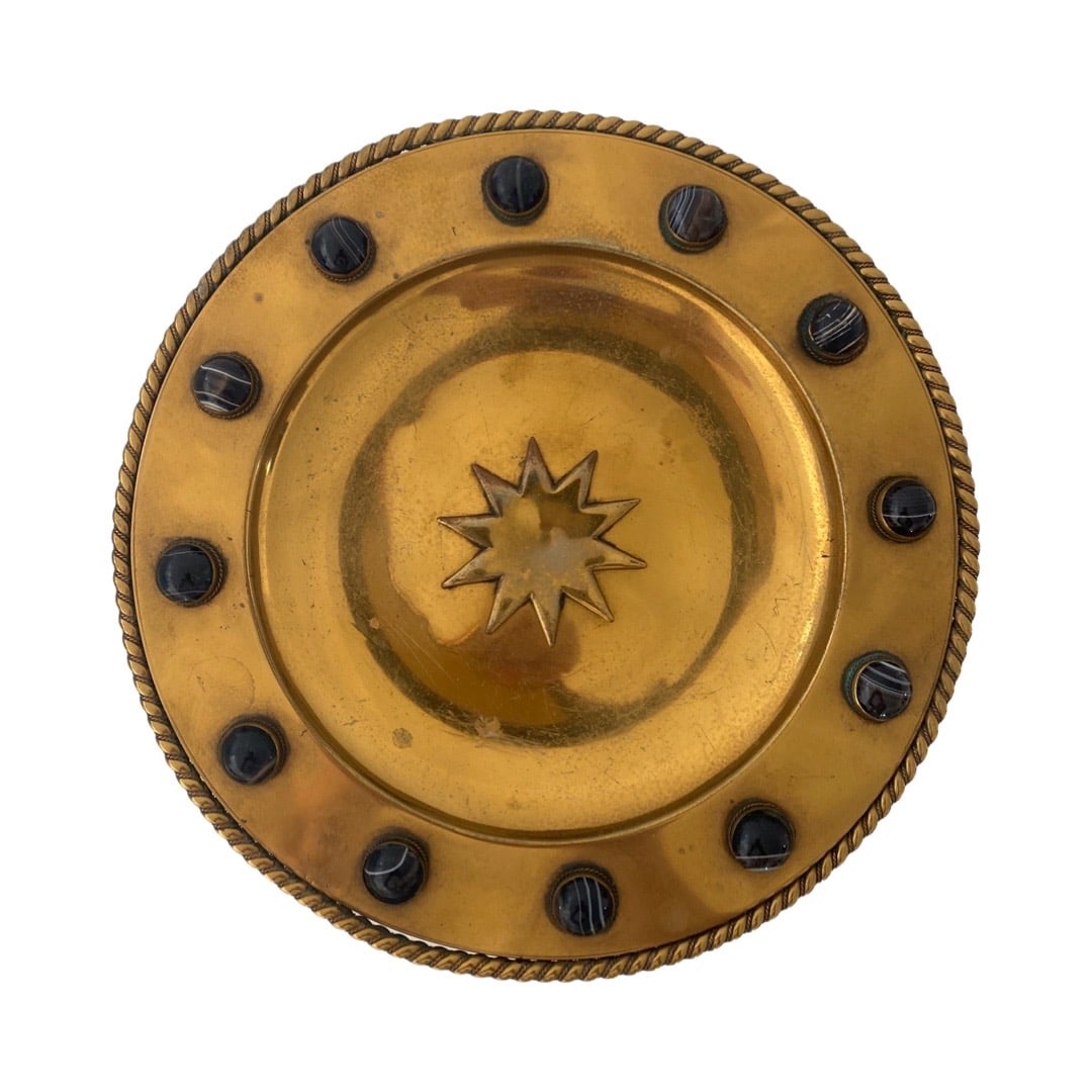 Gold Colored Bowl: Gold Colored Bowl.5x 10