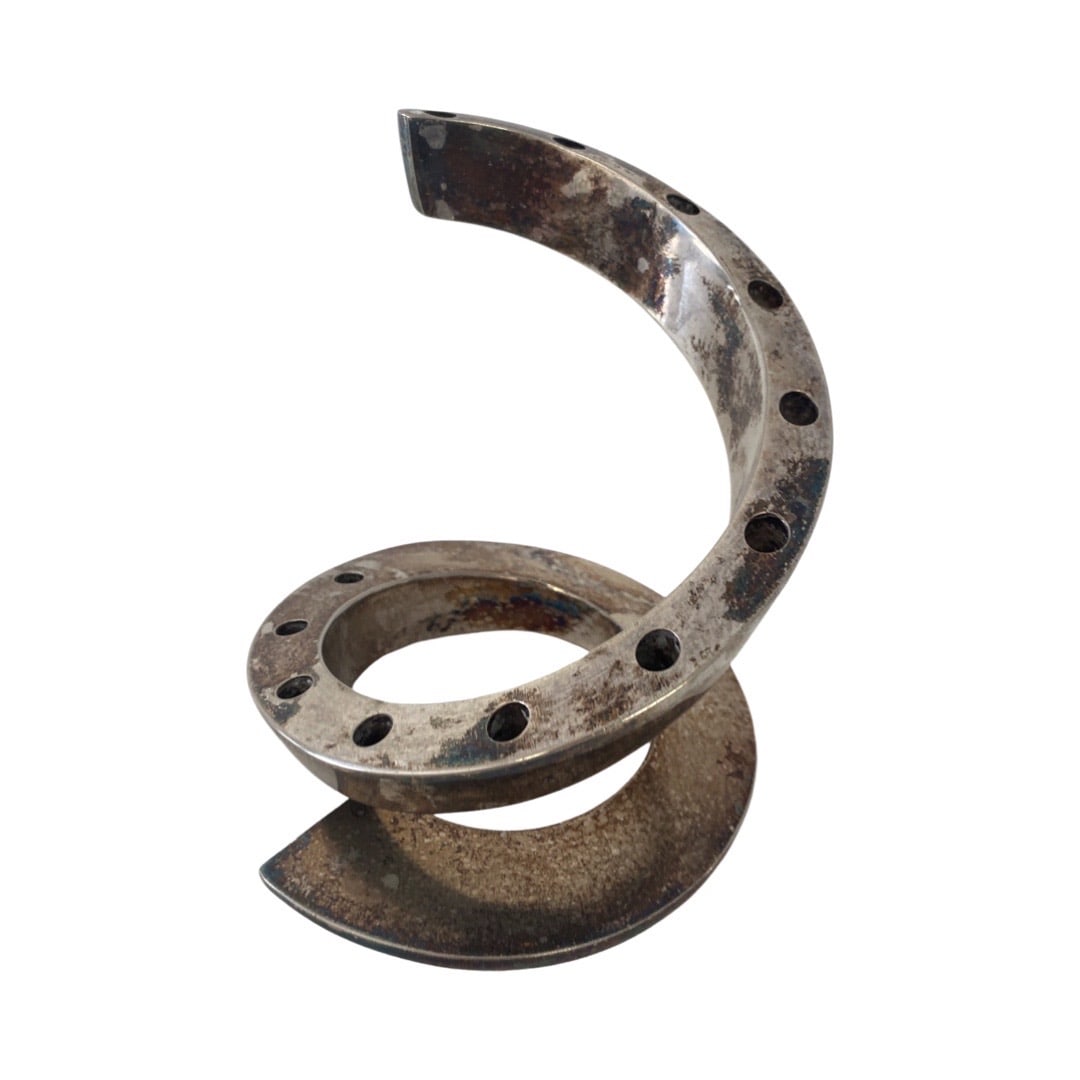 Dansk Spiral candleabra: Dansk Spiral candleabra5.5 x 5 x 5