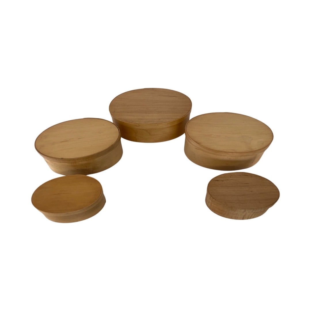 Shaker Wood Box Set: Shaker Wood Box Set2sm 2.1x6.25x3.1. 2med 3.25x9x.5 Lg 3.75X 10.25 X 7
