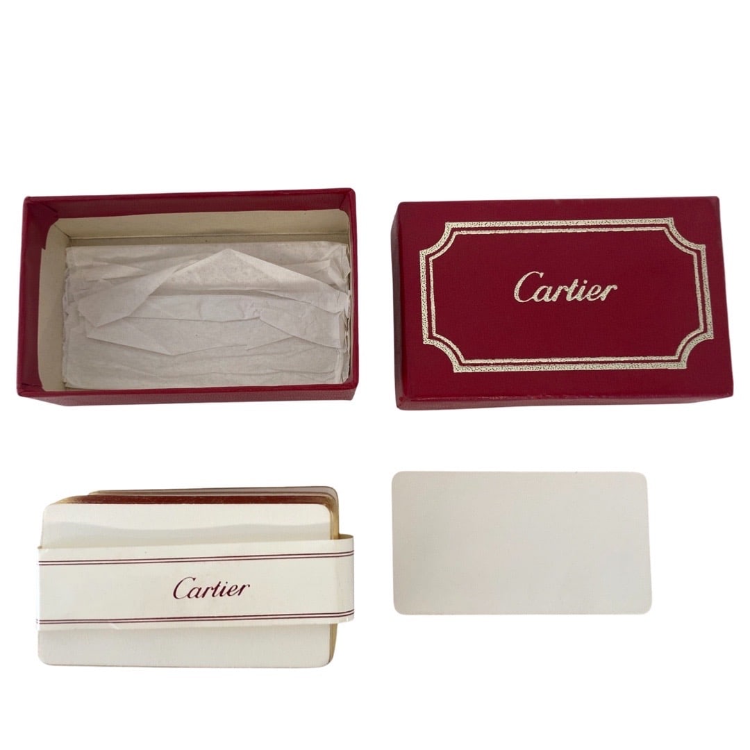 Cartier. Place cards: Cartier. Place cards2.5x1.75x4