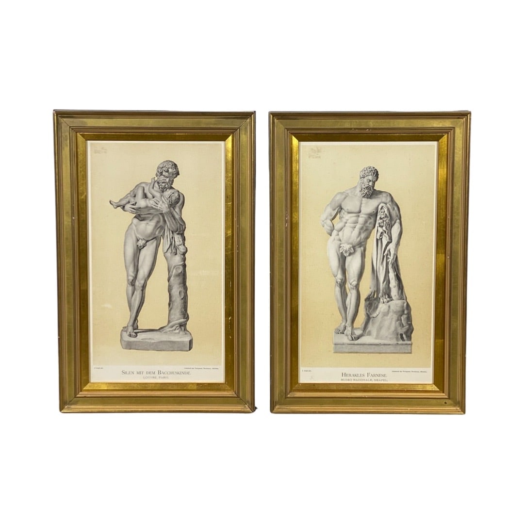 Pair of Greek God Prints: Pair of Greek God Prints19 X 12 X 1