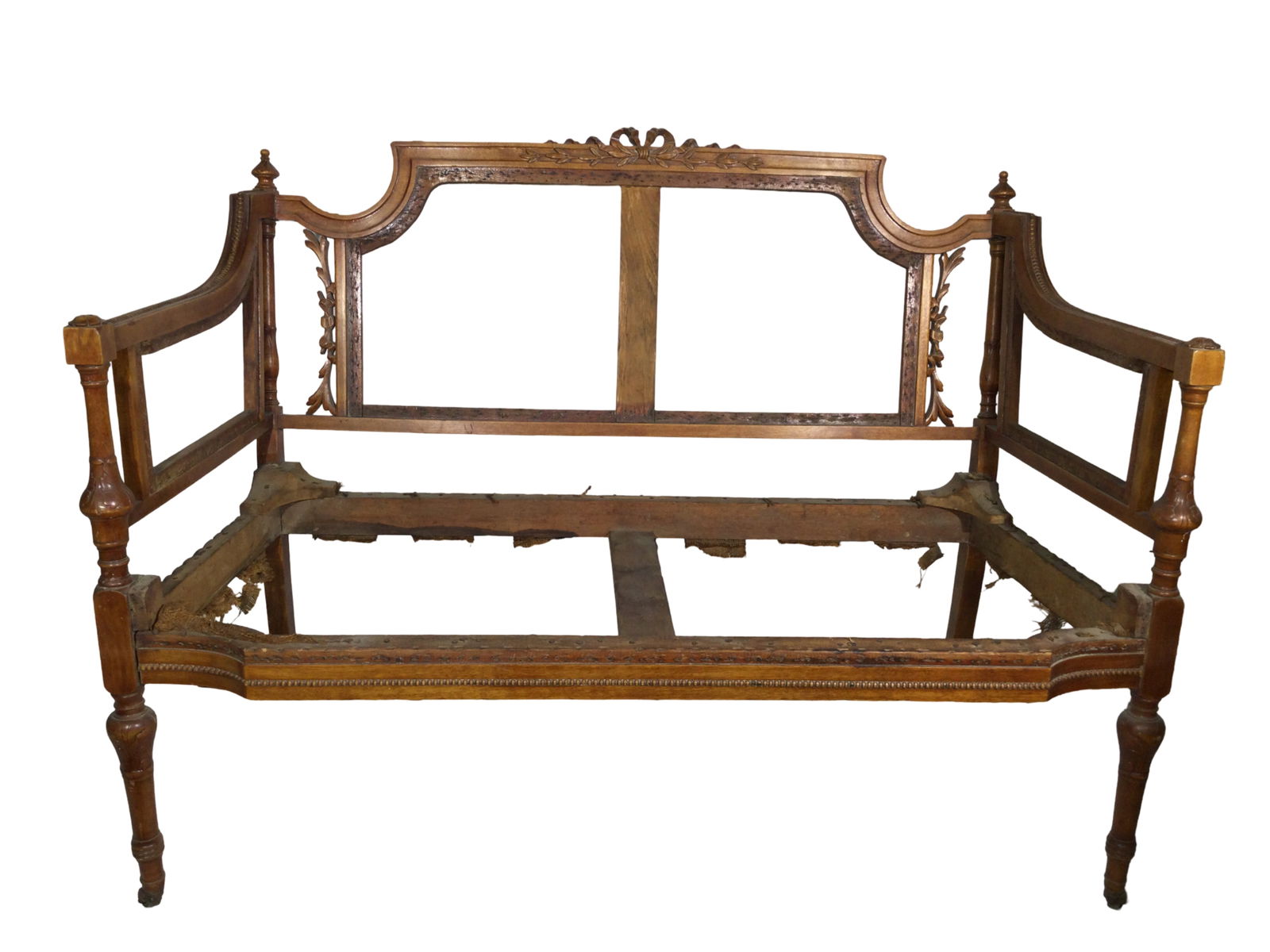 French 19th Century Settee Frame (1 of 1)