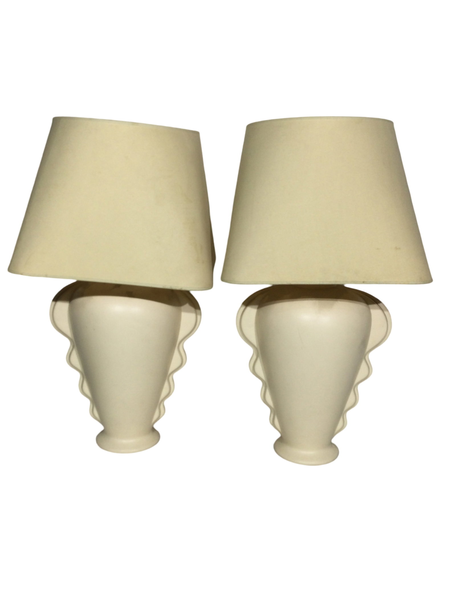 Pair French Art Deco Style Table Lamps (1 of 1)