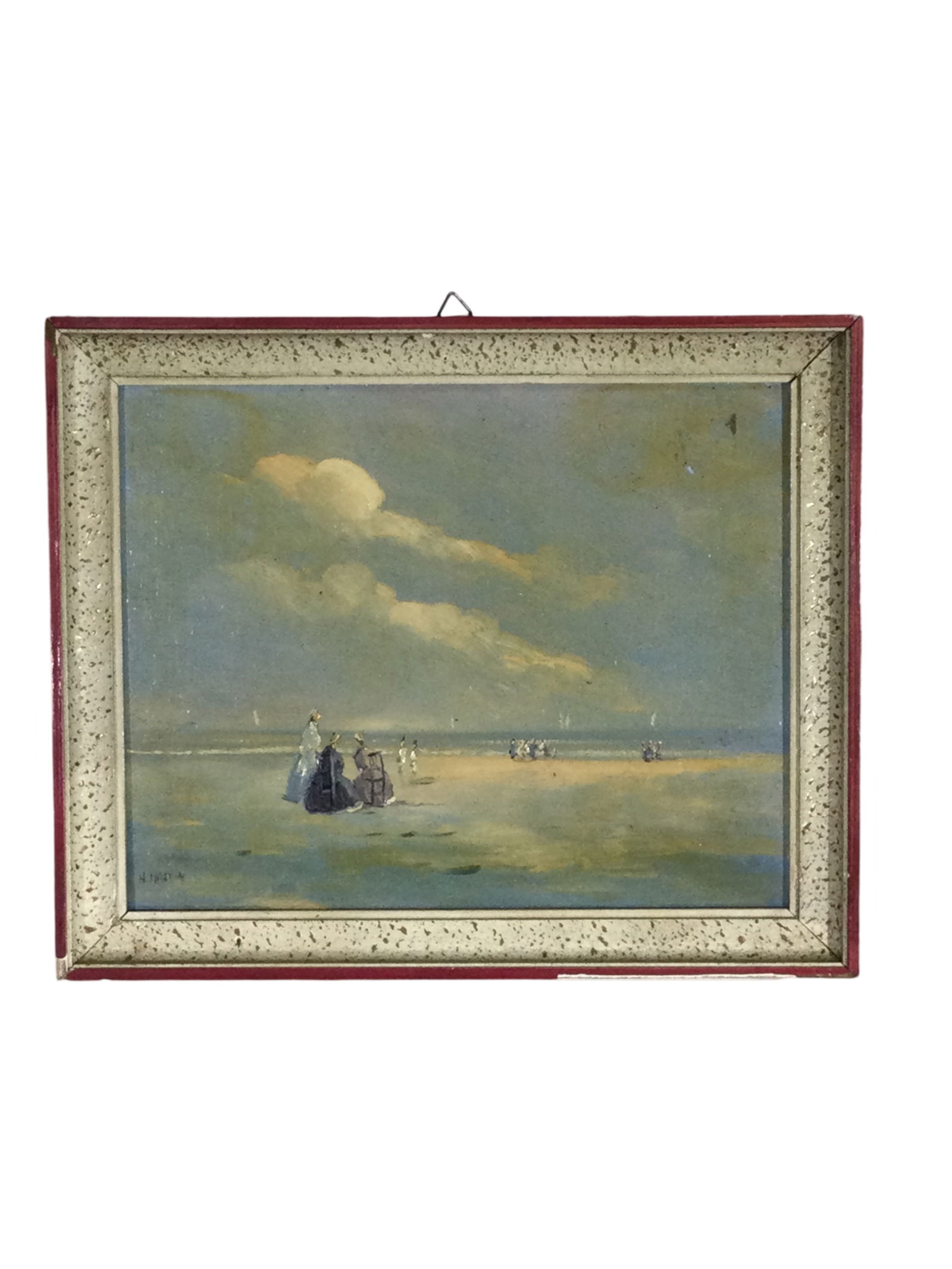 Beach Scene by H. Martin (1 of 2)