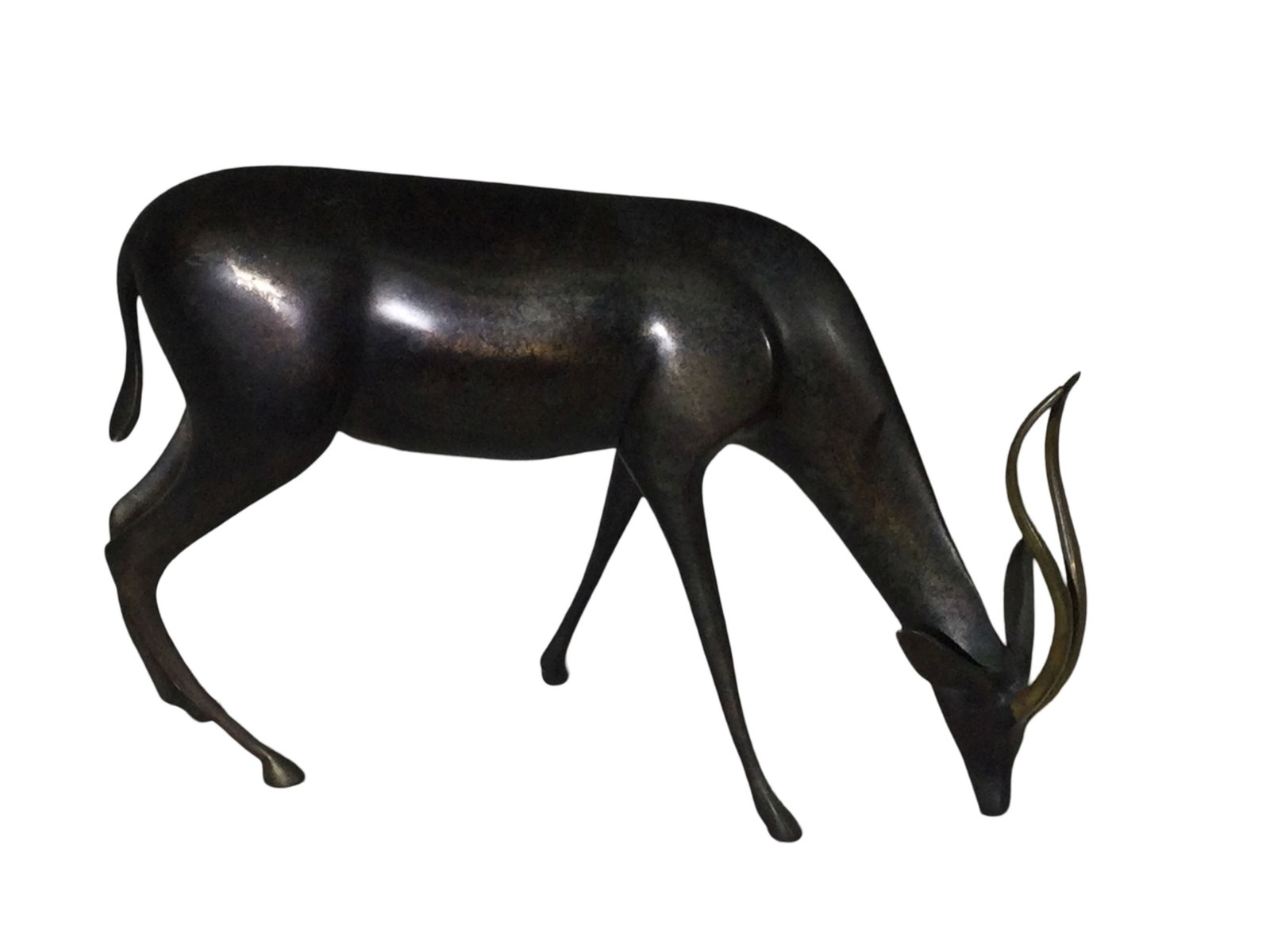 Loet  Vanderveen Bronze Antelope (1 of 1)