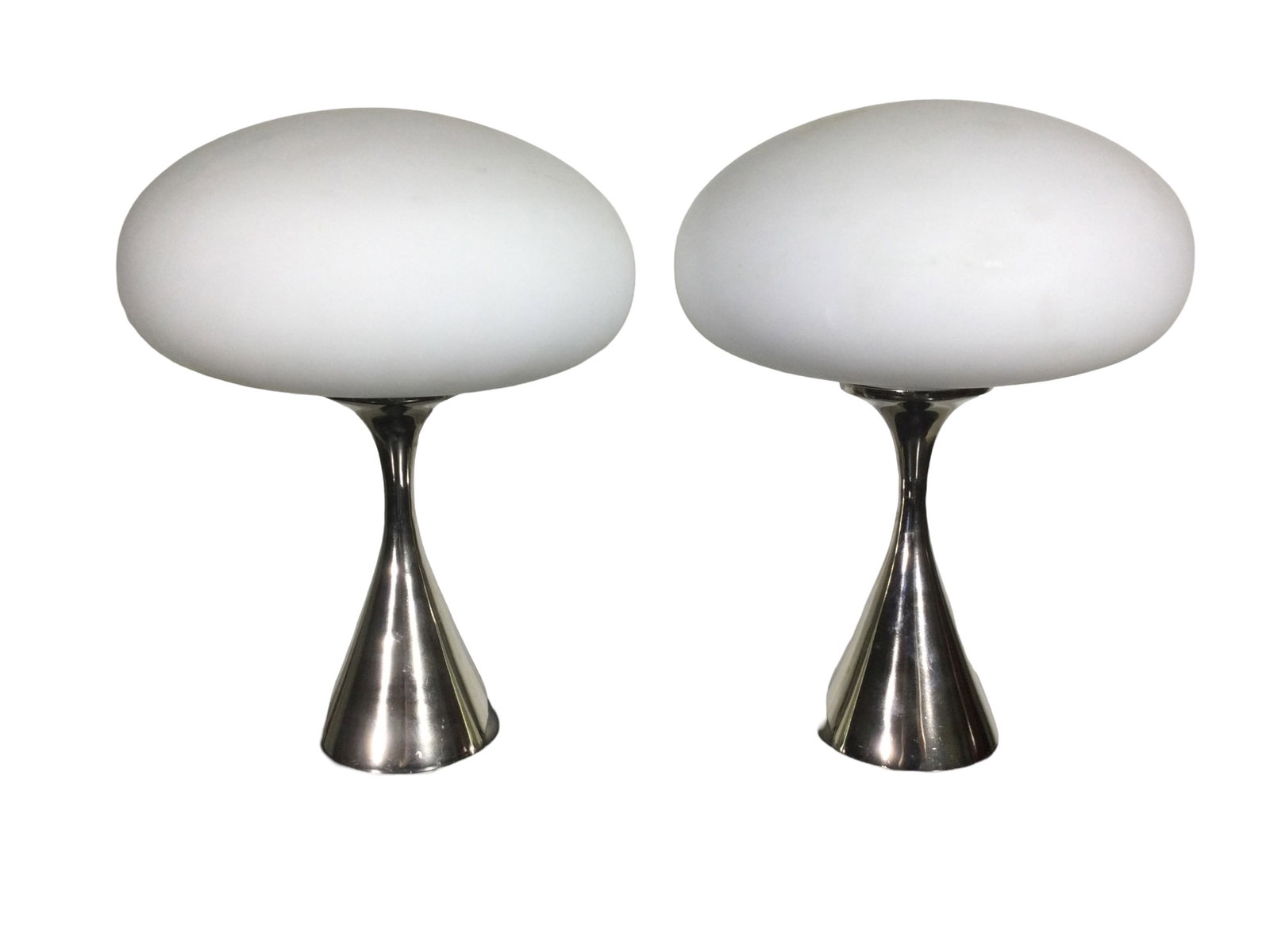 Pair of Laurel "Mushroom" table lamps (1 of 1)