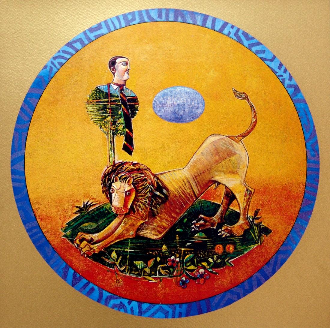 Luigi Rincicotti 1941, Fano (Pu) - [Italia] I 12 segni: serigrafia 54x40 cm cad. es. p.d.a.; cartella con 12 serigrafie firmate dall'artista; a cura di Arturo Zorzan certificato di autenticità Picenum