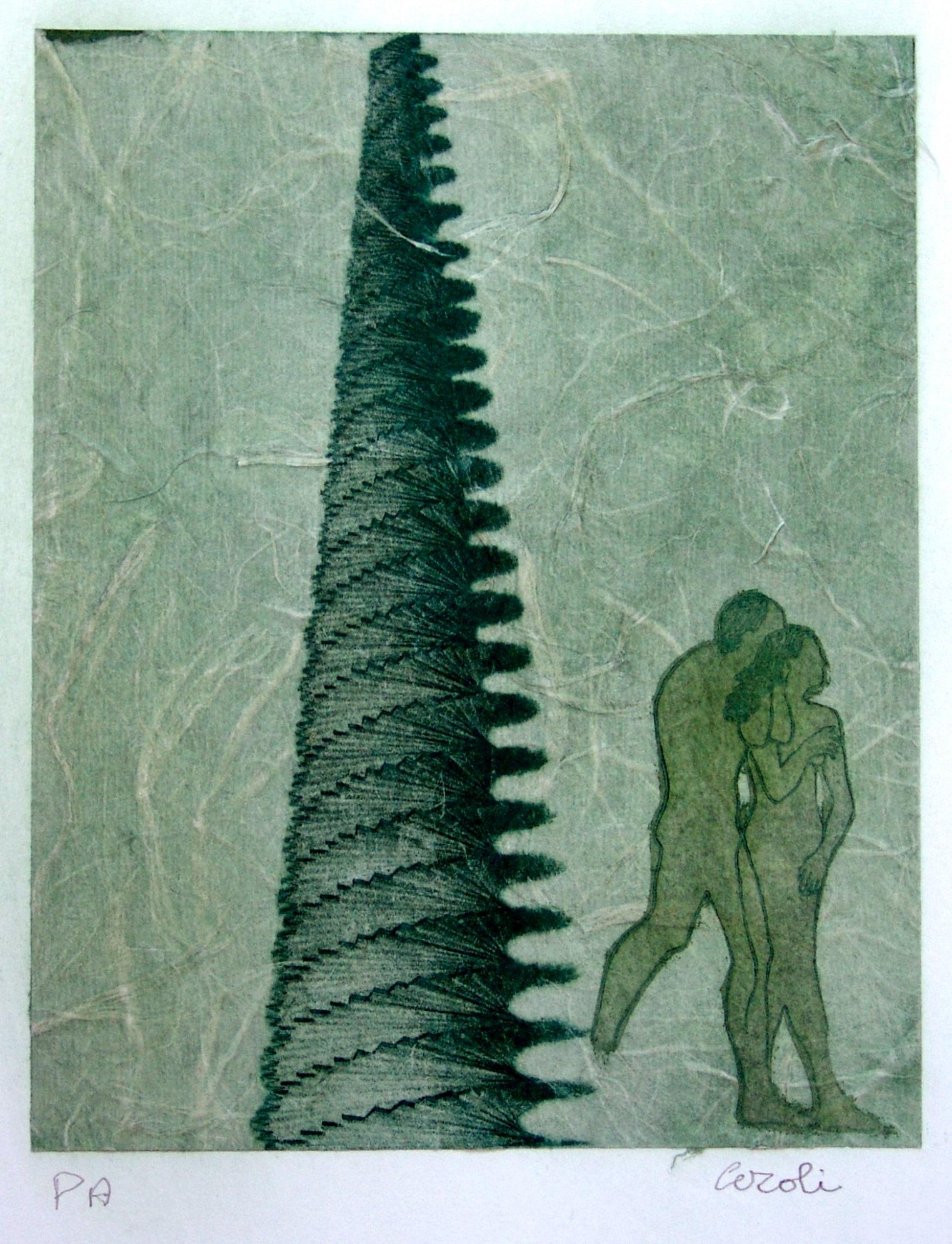 MARIO CEROLI (1938, Castel Frentano) [Italia] senza: calcografia, 40,5x30 cmes. p.a., firma dell'artista in basso a destracertificato di autenticità Picenum