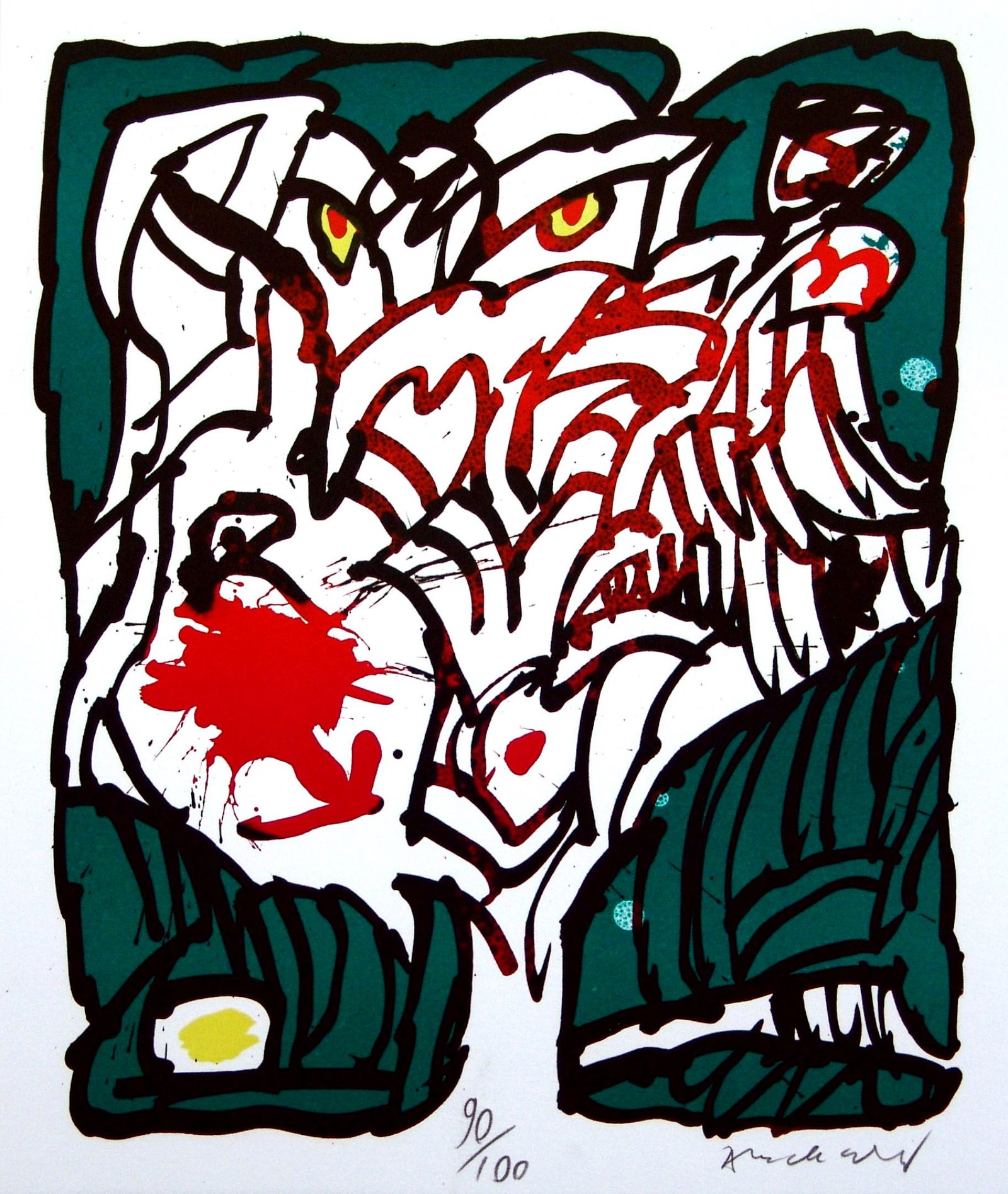 PIERRE ALECHINSKY, senza titolo (1 of 1)