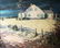 Harold Brett (1880-1955) Old Cape Bow Roof - Large Oil - 6