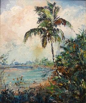 Jack Lee McLean (1924 - 2003) "Paradise Palm" (1 of 4)