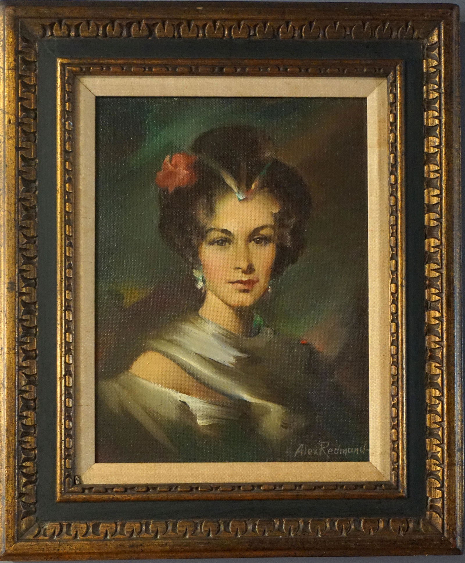 Alex Redmond (1902 - 1975) Glamour - Oil on Board (1 of 4)