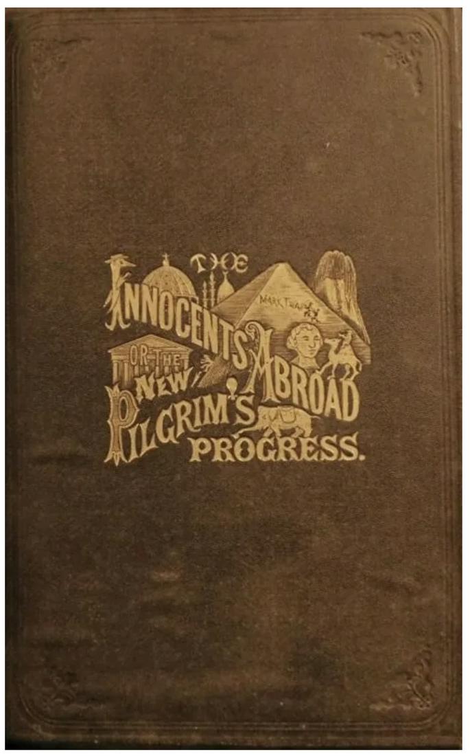 1ST EDITION 1869 Mark Twain The Innocents Abroad Travel (1 of 8)
