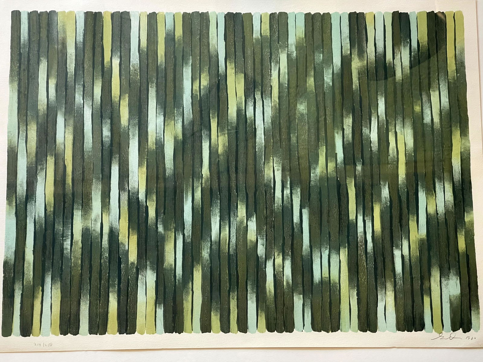 Gene B. Davis (1920 - 1985) Ferris Wheel, 1980 (1 of 6)