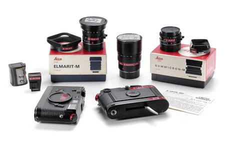 Leica M6 Outfit Salvatore C. DiMarco *: Die hier angebotene Ausrüstung wurde von dem amerikanischen Fotografen Salvatore C. DiMarco, Jr. verwendet und besteht aus zwei Leica M6 Kameras und drei Objektiven: Sehr frühe Leica M6 Nr.