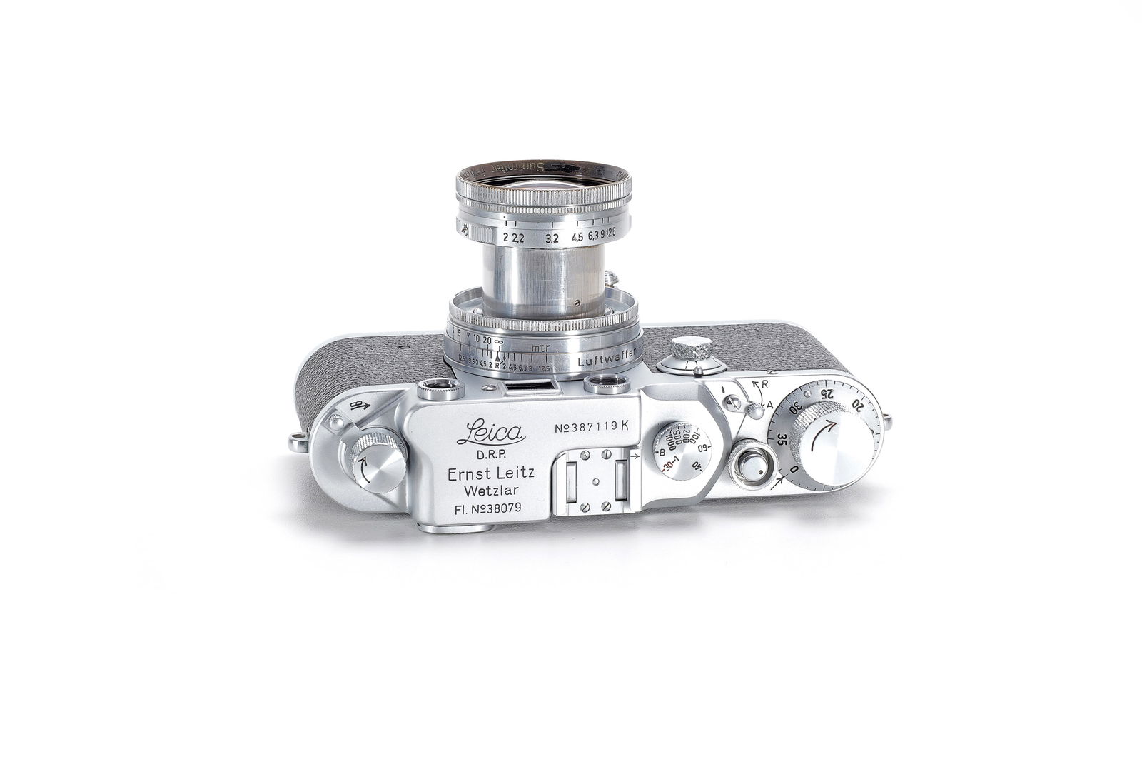 Leica IIIc K chrome "Luftwaffen-Eigentum" * (1 of 20)