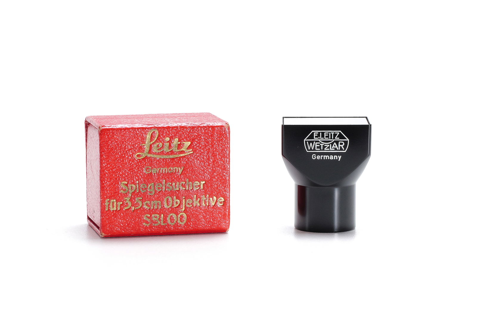 Leitz 3,5cm Brightline Finder SBLOO black paint (1 of 8)