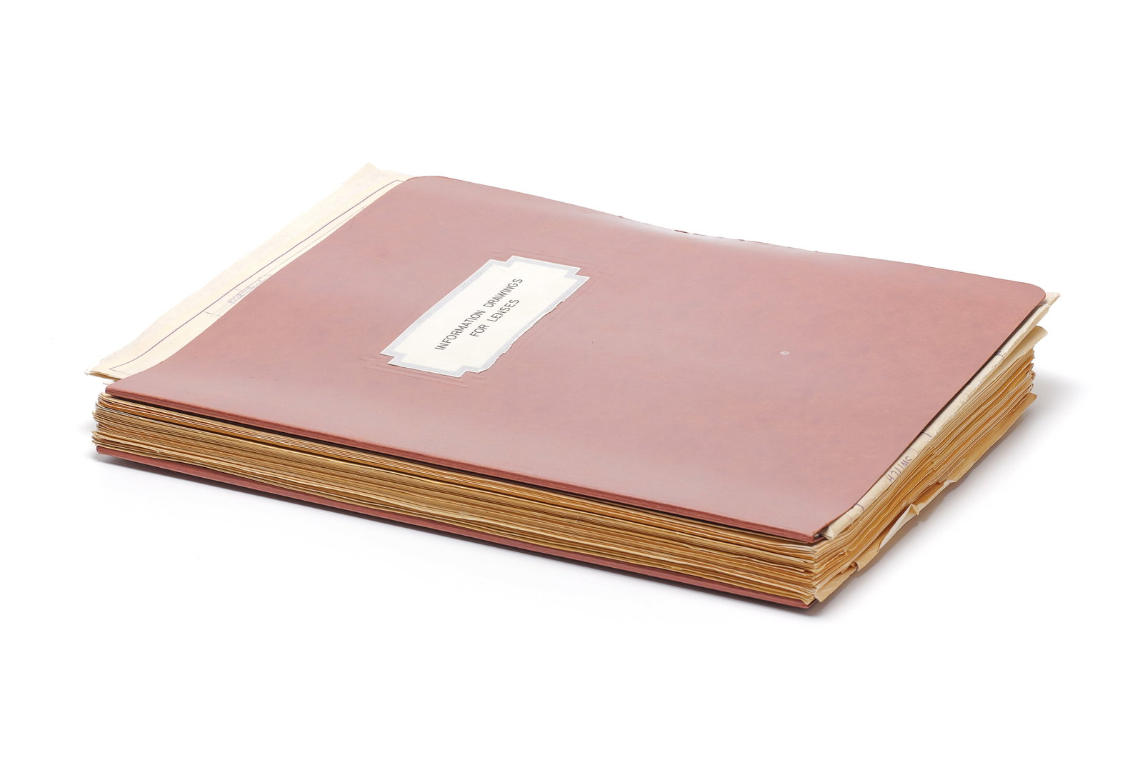 ELCAN binder with lens specification sheets * - 2