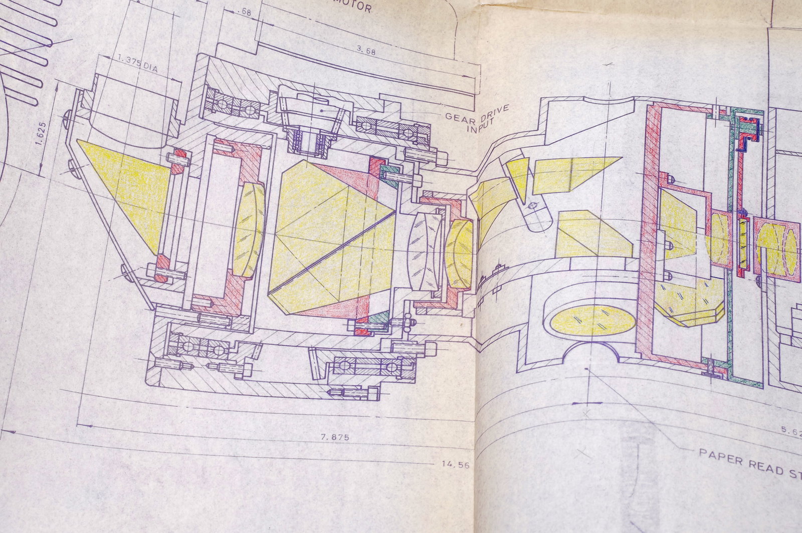 ELCAN binder with lens specification sheets * - 6