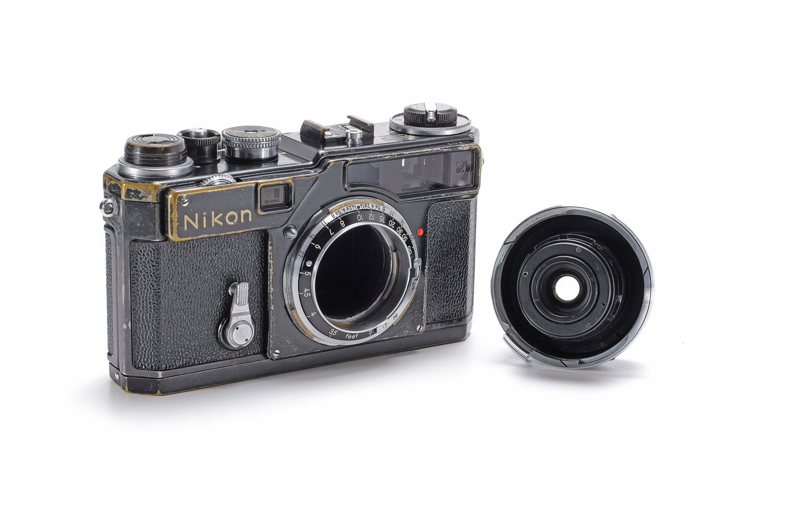 Nikon SP black paint  - 12