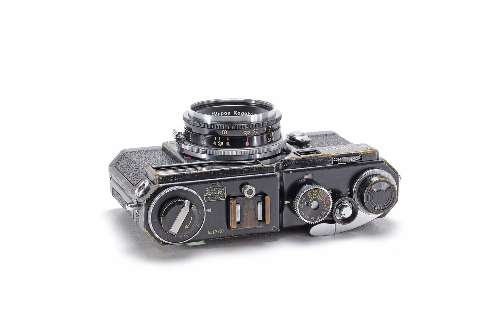 Nikon SP black paint  - 8