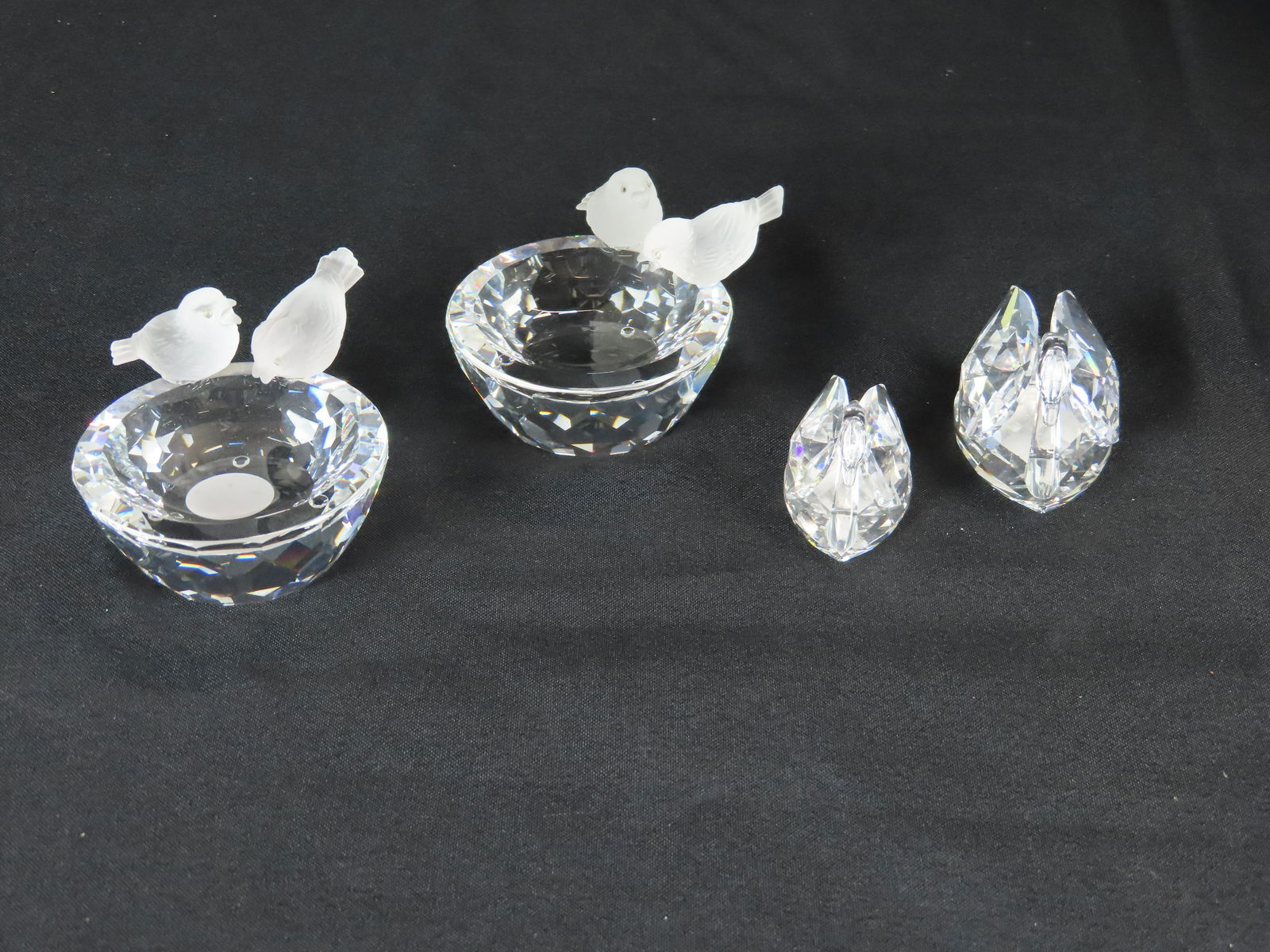 Lot of (4) Swarovski Crystal Figurines (1 of 4)