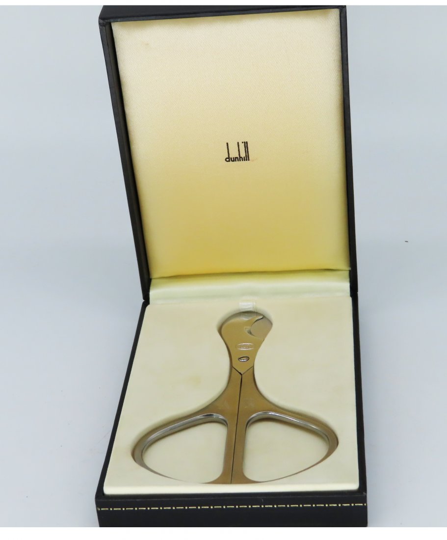 Vintage Dunhill Cigar Cutter New in Box: Vintage Dunhill Cigar Cutter New in Box. From the private collection of Arnold Rifkin