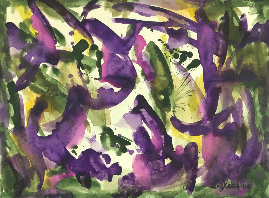 Lee Krasner (Gouache on paper) (1 of 2)