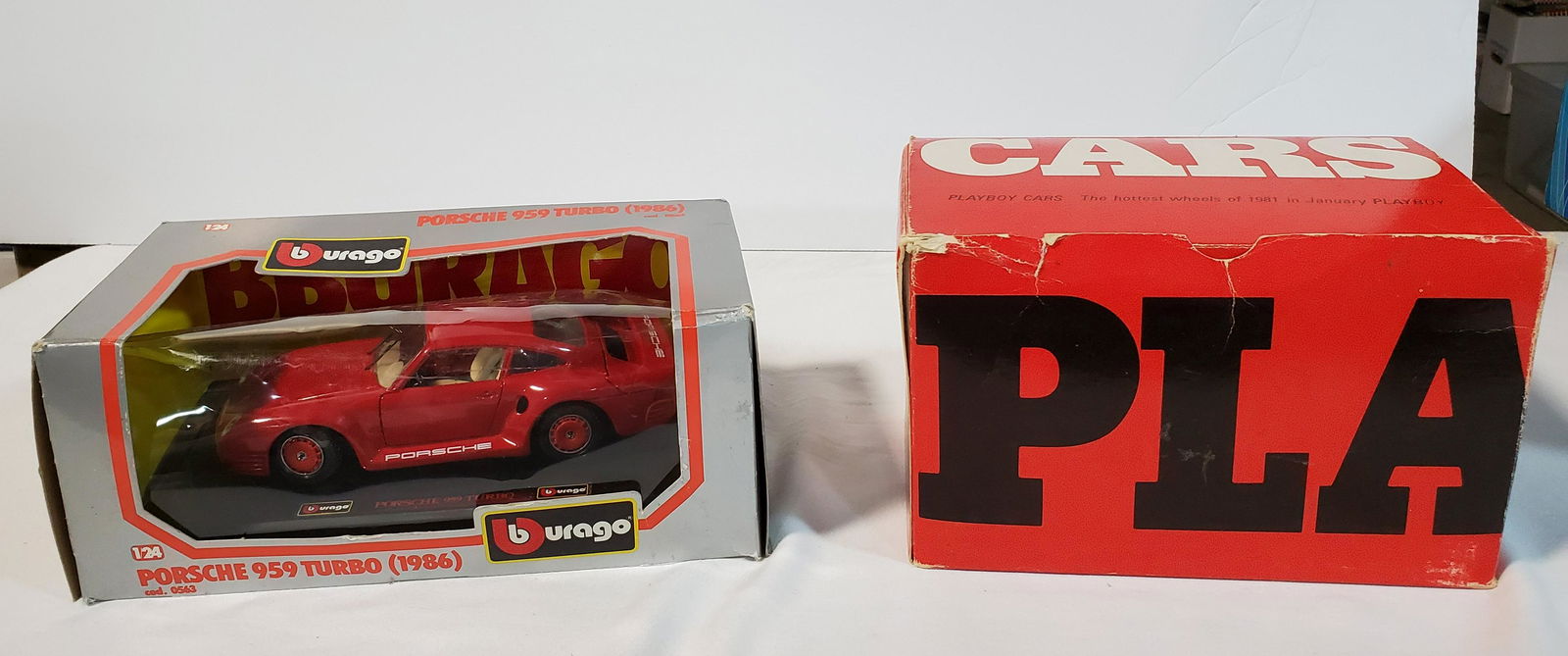 Porsche 959 Turbo (1986) by Burago and Janurary 1981 (1 of 9)