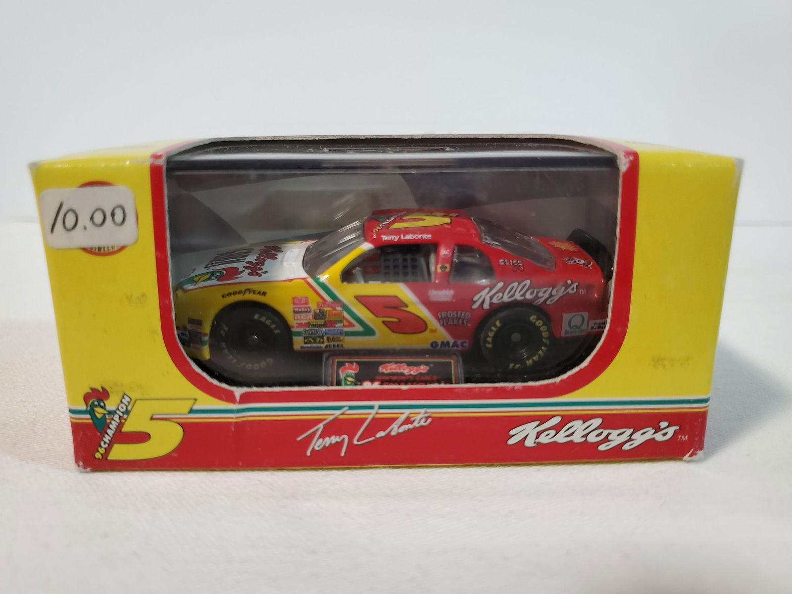 Revell Collections 96' Champion #5 Kellogg's model car (1 of 3)
