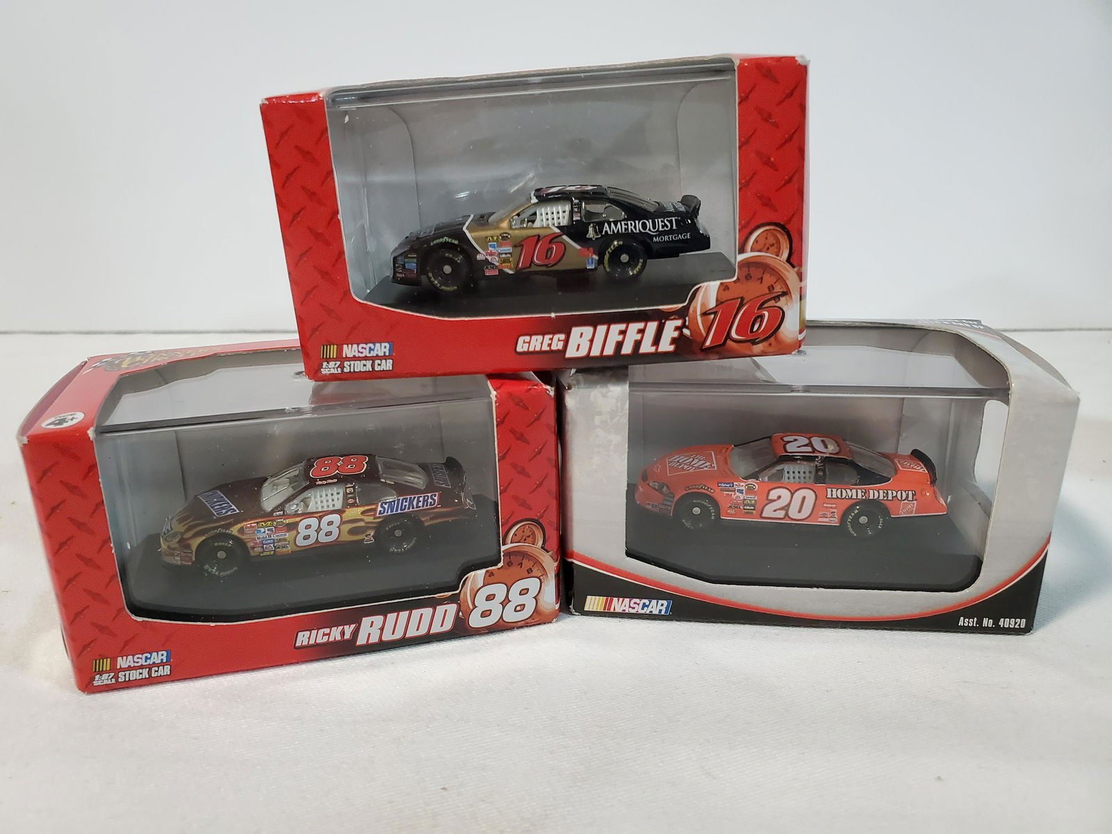 Winner's Circle NASCAR die cast replica for #16, #20 (1 of 5)