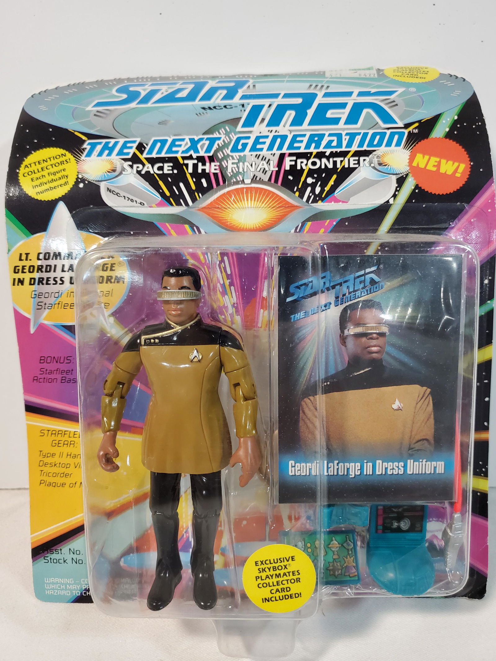 Playmates Star Trek: The Next Generation LT. Commander (1 of 3)