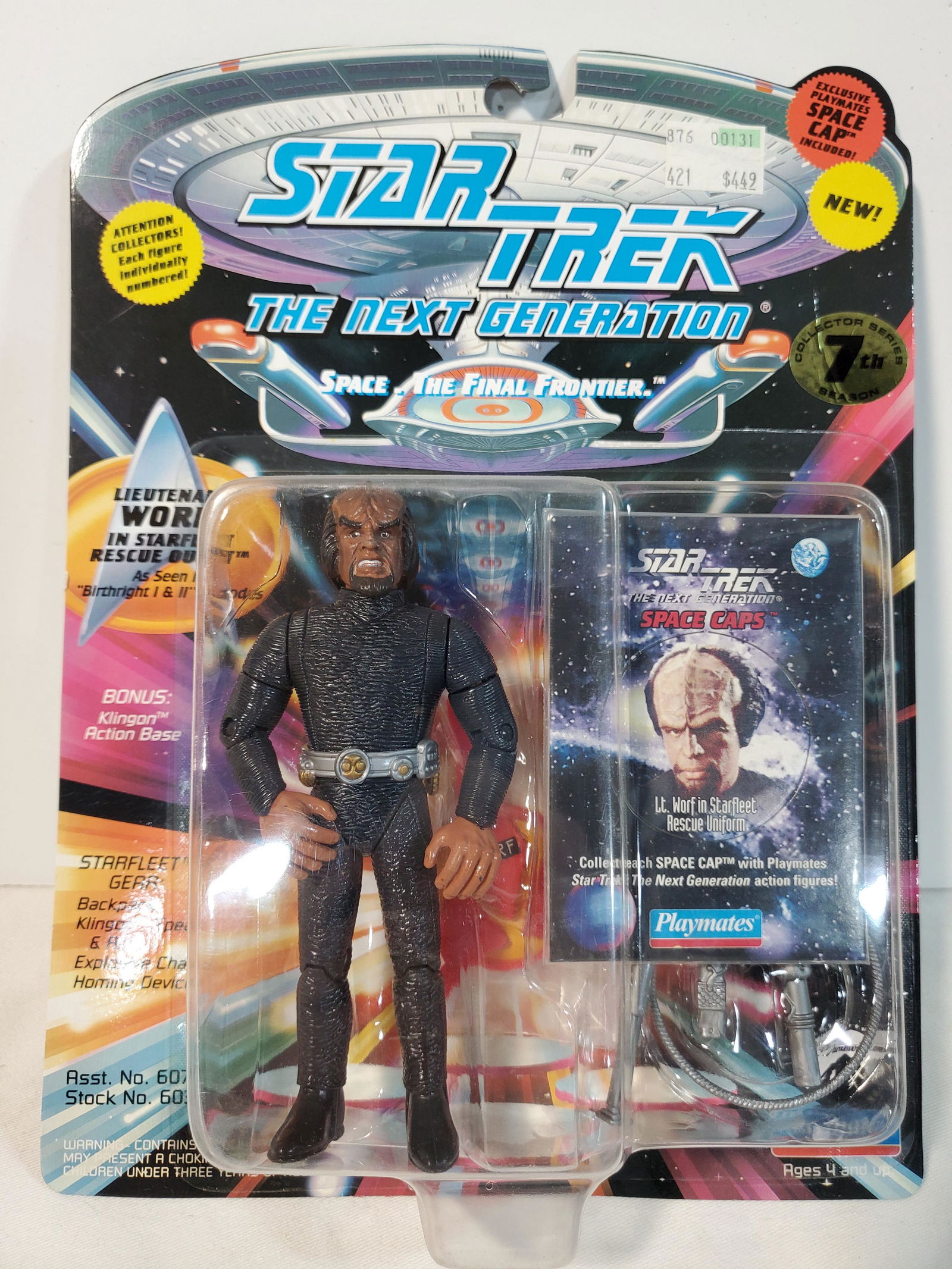 Playmates Star Trek: The Next Generation LT. Worf (1 of 3)