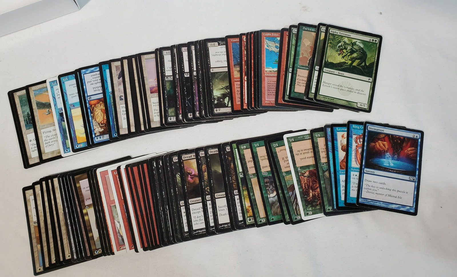 100 Miscellaneous Magic the Gathering cards: This is a stack of 100 random Magic the Gathering Cards. Its a mix of creatures and land cards.