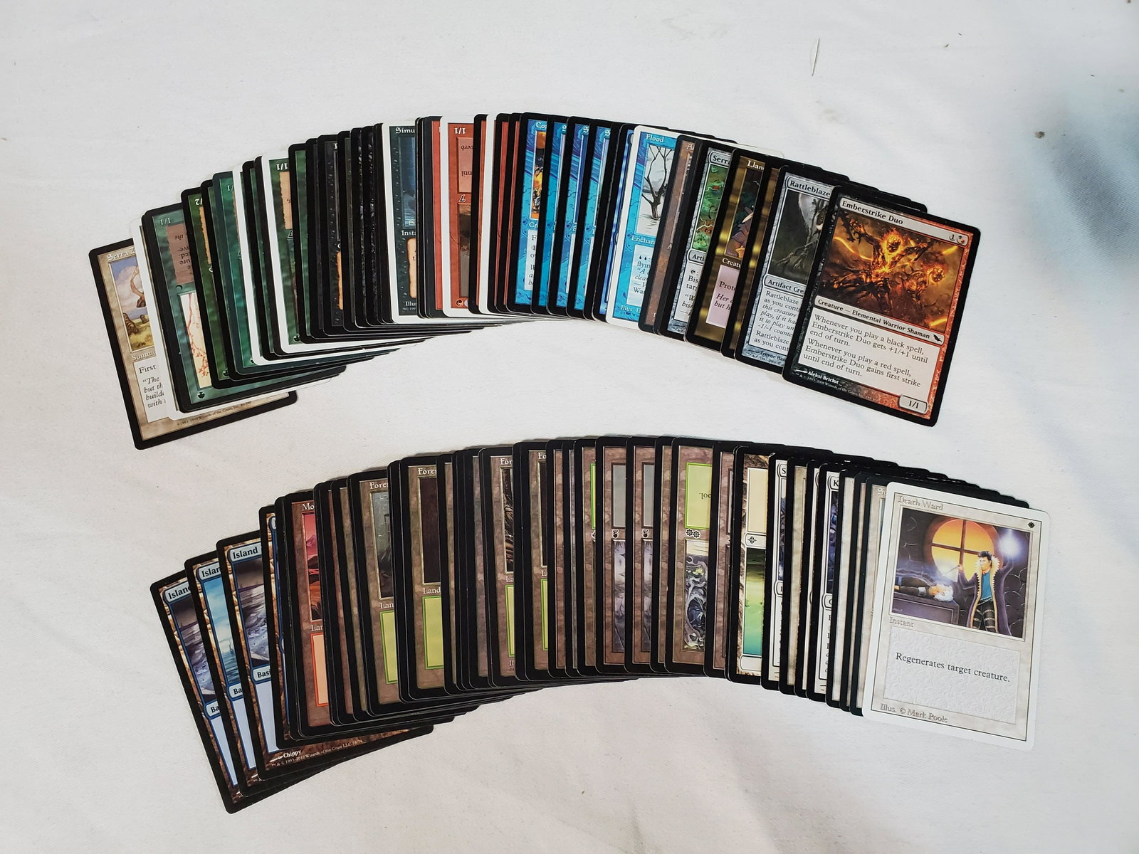 100 Miscellaneous Magic the Gathering cards: This is a stack of 100 random Magic the Gathering Cards. Its a mix of creatures and land cards.