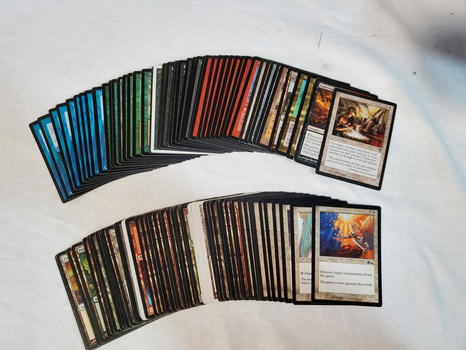 100 Miscellaneous Magic the Gathering cards: This is a stack of 100 random Magic the Gathering Cards. Its a mix of creatures and land cards.