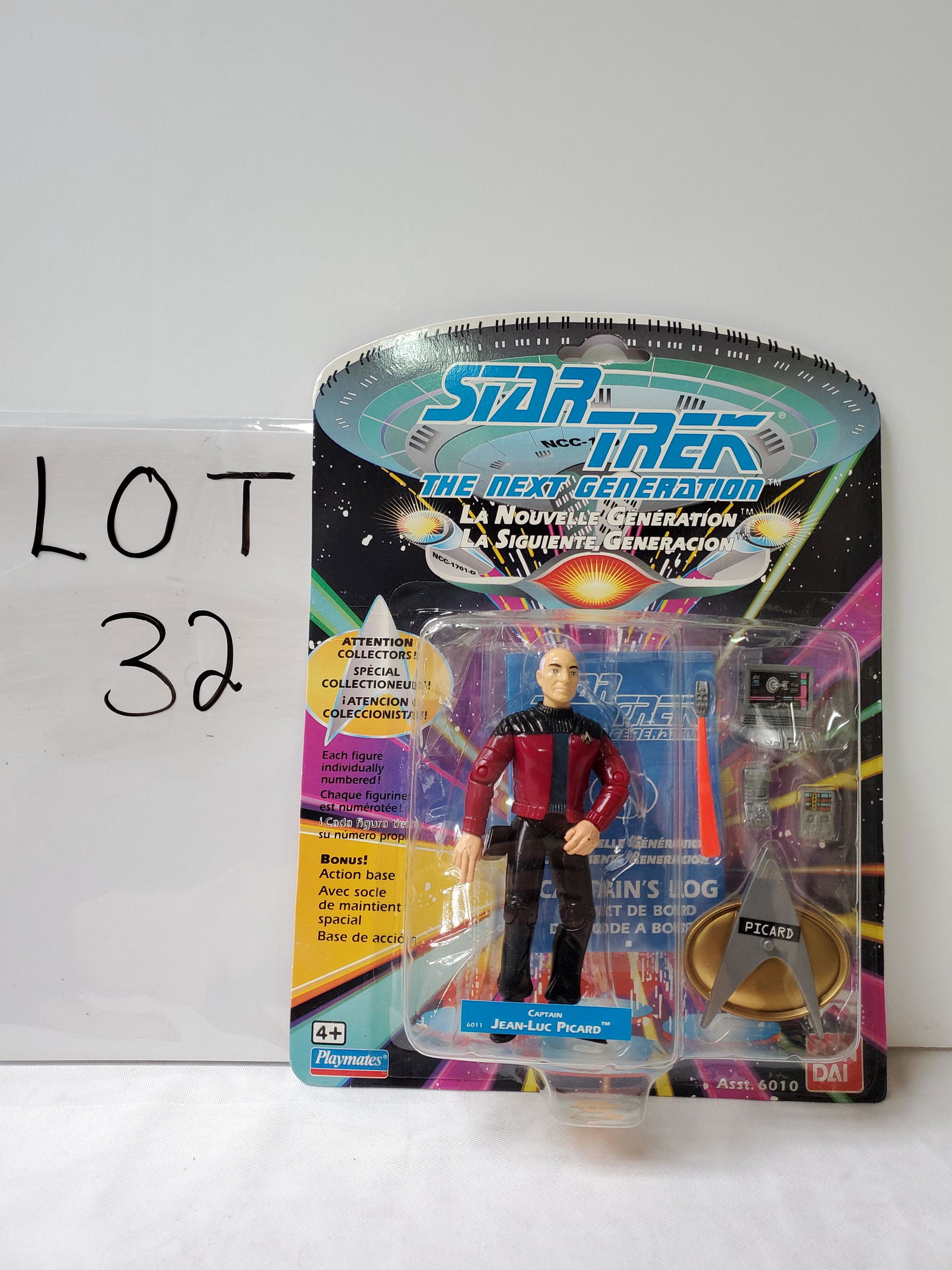 Playmates Star Trek The Next Generations Captain (1 of 3)