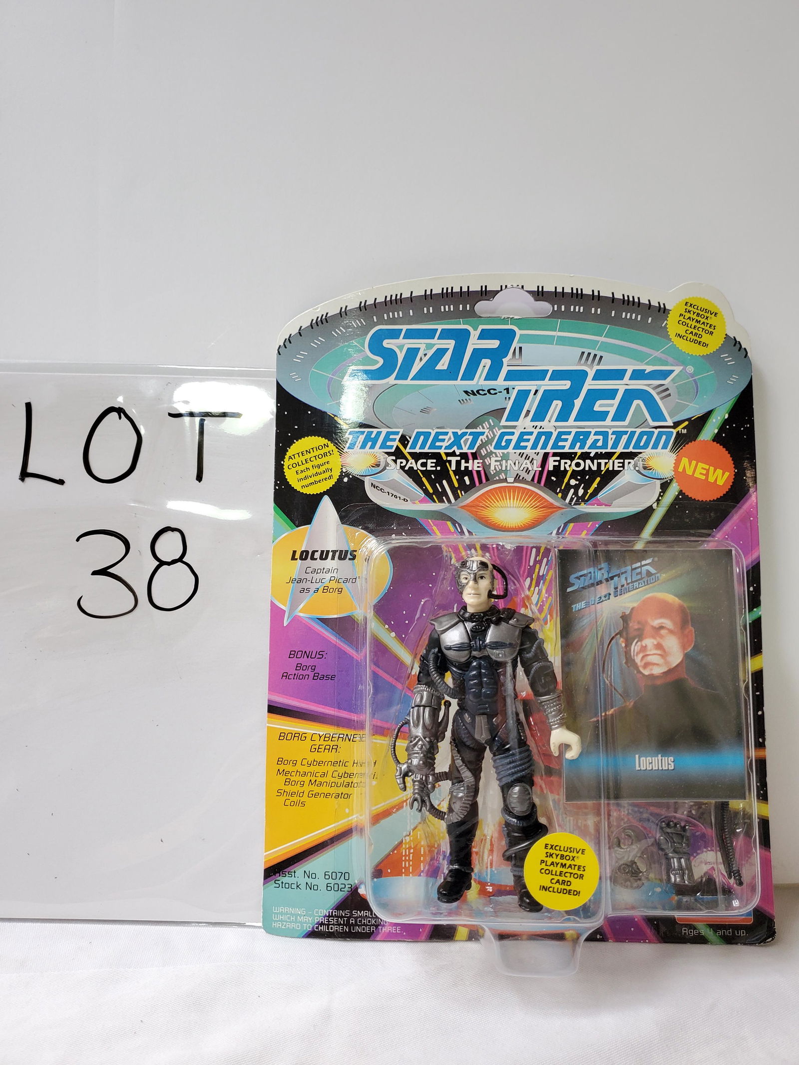 Playmates Star Trek The Next Generations Locutus 6" (1 of 3)